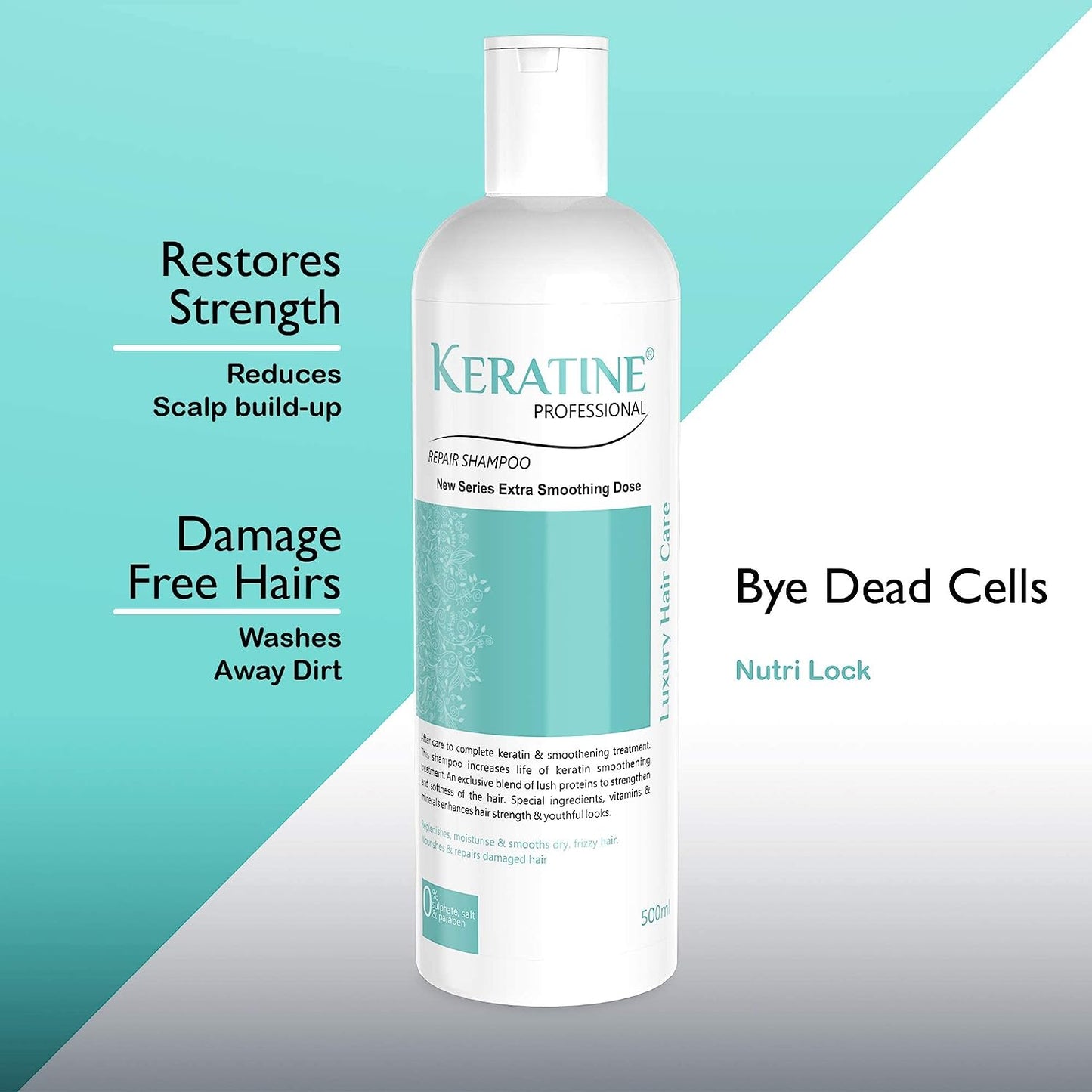 Keratine Professional Keratin Smoothenig Shampoo