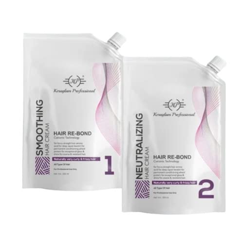 Keraglam Professional Hair Straightening Cream