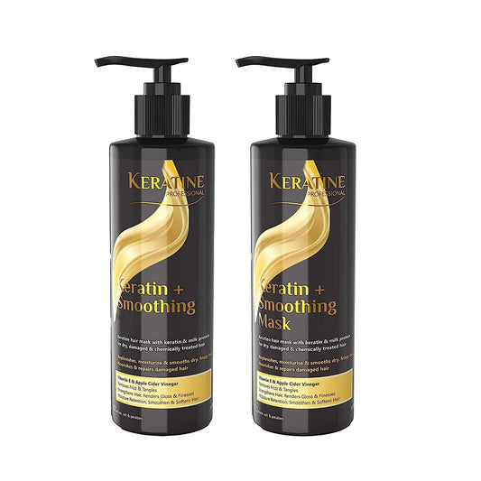 Keratine Professional Keratin Smoothing Shampoo & Mask (Combo Pack)