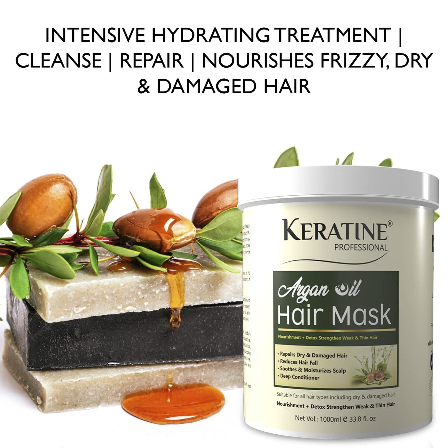 Keratine Professional Argan Oil Hair Mask Spa