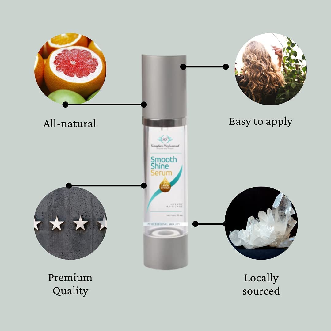 Keratine Professional Smoothing Shampoo, Hair Repair Mask & Keraglam Shine Serum (Pack of 3)