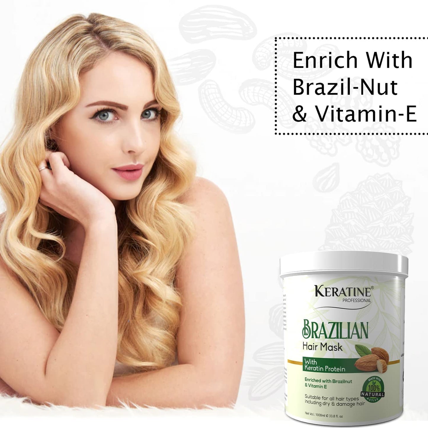 Keratine Professional Brazilian Hair Mask Spa
